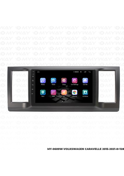 Volkswagen Caravelle Android Carplay Multimedya Navigasyon Ekran Teyp 8GB+128GB indirimleri