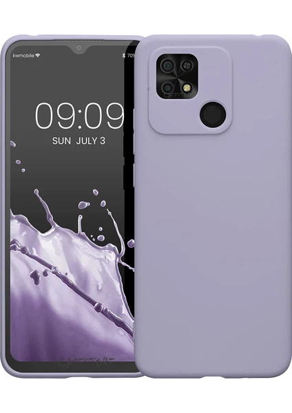 MTK Moveteck Xiaomi Redmi Poco C40 Uyumlu Kılıf Kamera Lens Korumalı Içi Kadife Silikon Iz Yapmaz Ipeksi His Liquid Renkli Yumuşak Silikon Lansman