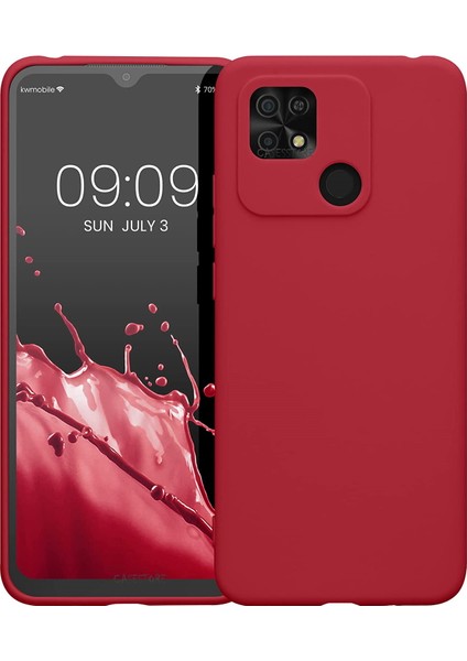 Xiaomi Redmi Poco C40 Uyumlu Kılıf Kamera Lens Korumalı Içi Kadife Silikon Iz Yapmaz Ipeksi His Liquid Renkli Yumuşak Silikon Lansman