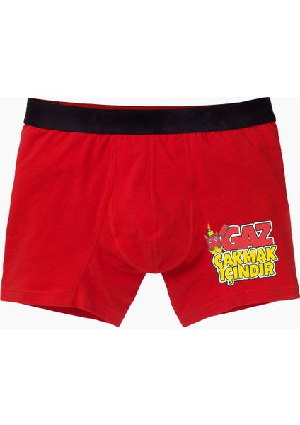 Gaz Çakmak Içindir Komik Yazılı Erkek Baksır