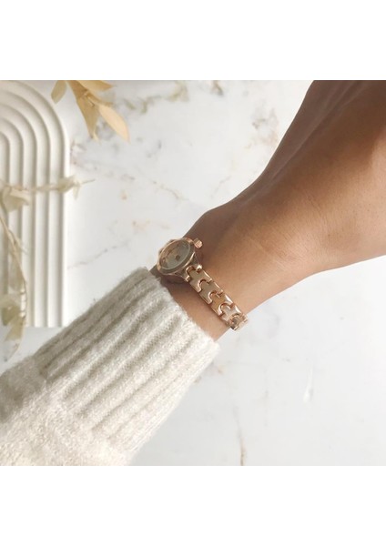 Melia Rose Kordon Beyaz Kadran Kadın Kol Saati fiyatları