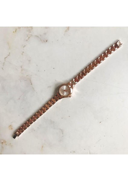 Melia Rose Kordon Beyaz Kadran Kadın Kol Saati modelleri