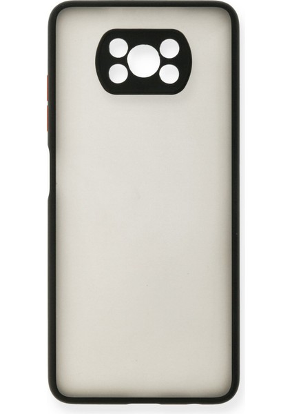 Xiaomi Pocophone X3 Pro Kılıf Montreal Silikon Kapak - Siyah 300099