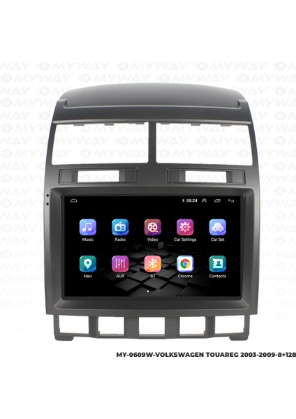 Volkswagen Touareg Android Carplay Multimedya Navigasyon Ekran Teyp 8GB+128GB