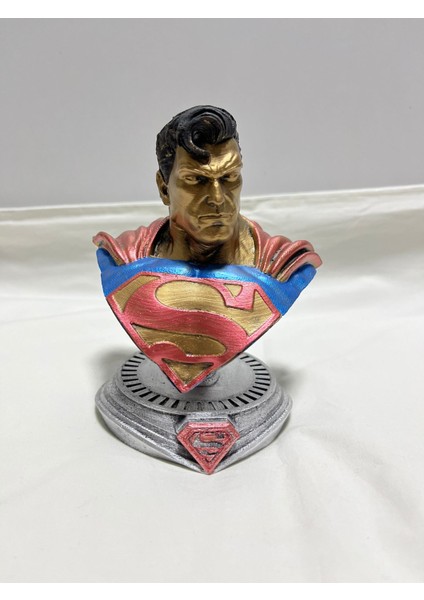 Dc Superman Dekoratif Biblo Büst Figür Heykel