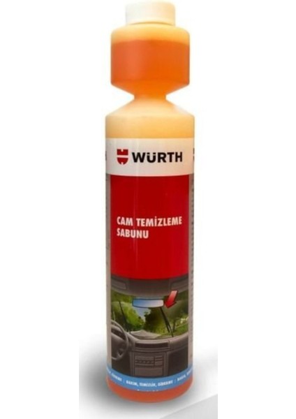 Oto Cam Yıkama Sabunu Suyu Oto Aksesuar Cam Temizleme Sabunu 250 ml