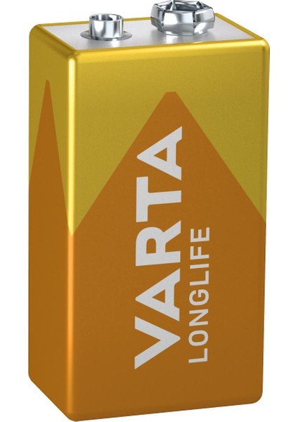 Longlife 9V Alkaline Kare Pil