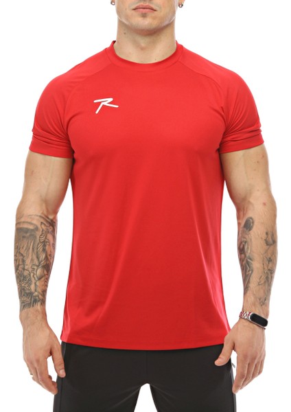 Erkek T-Shirt Vulcan Kırmızı