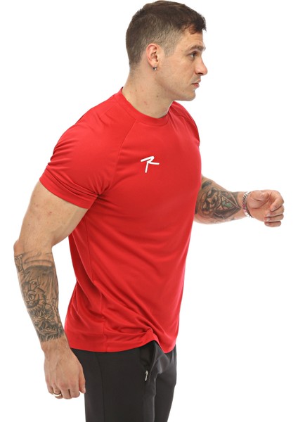Erkek T-Shirt Vulcan Kırmızı