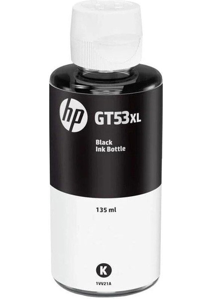 Hp 1VV21AE GT53 Xl Orijinal Siyah (Black) Şişe Mürekkep Kartuşu