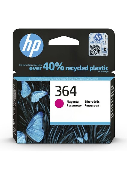 Orijinal Hp 364 Mürekkep Kartuşu Kırmızı CB319EE