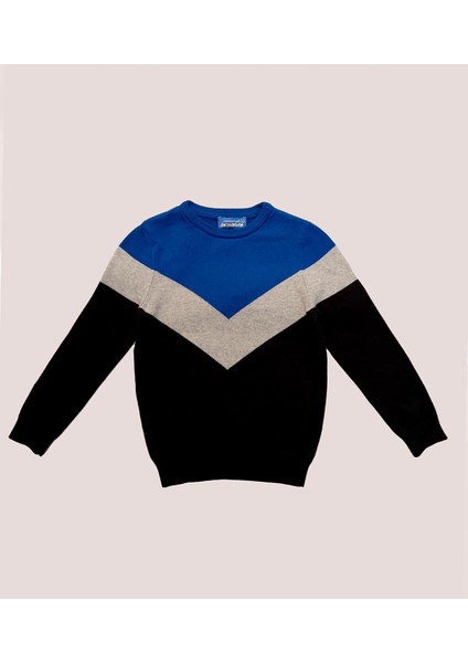 Erkek Çocuk Desenli Kazak (C21-18667)