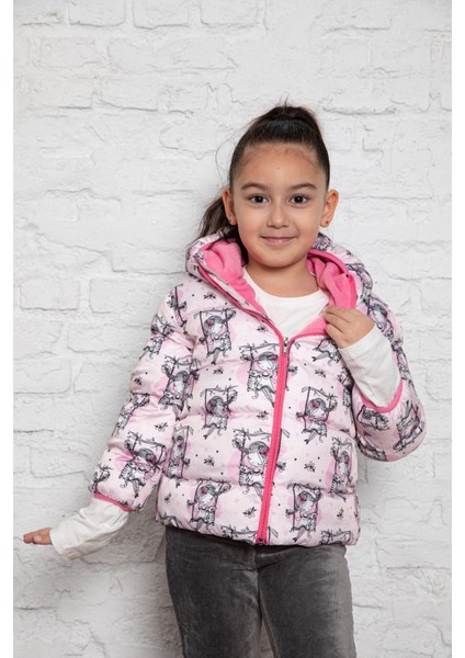 Baskılı Içi Polar Bebe Mont fiyatları