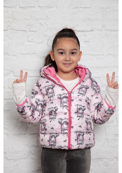 Baskılı Içi Polar Bebe Mont fırsatları