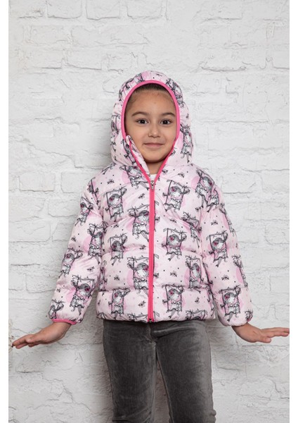 Baskılı Içi Polar Bebe Mont indirimleri