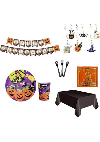 Halloween Cadılar Bayramı Kutlama Seti