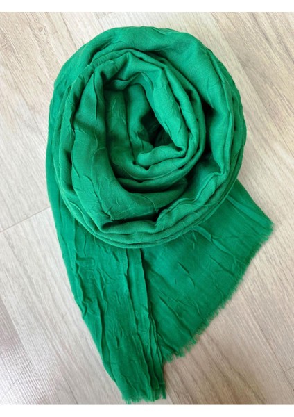 Bambu Kraş Şal Benetton Yeşili