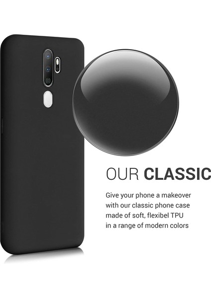Oppo A5 2020 / A9 2020 Uyumlu Kılıf Kamera Lens Korumalı Içi Kadife Silikon Iz Yapmaz Ipeksi His Liquid Renkli Yumuşak Silikon Lansman