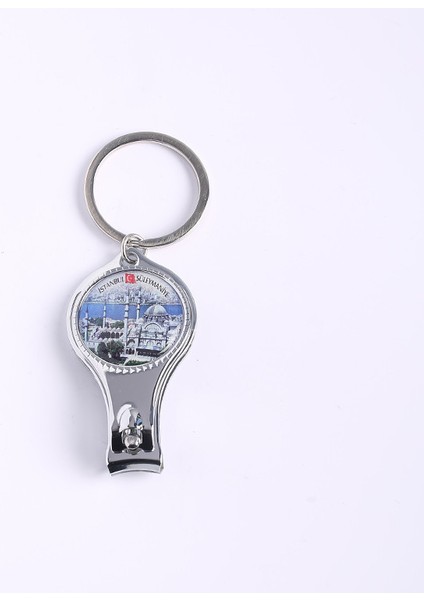 Açacaklı Tırnak Makası Anahtarlık- METAL-KROM-ANAH189