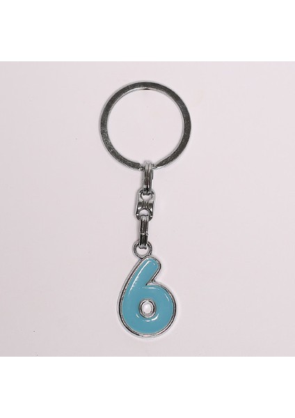 Açık Mavi Çelik ANAHTARLIK-MODEL-5-ANAH195