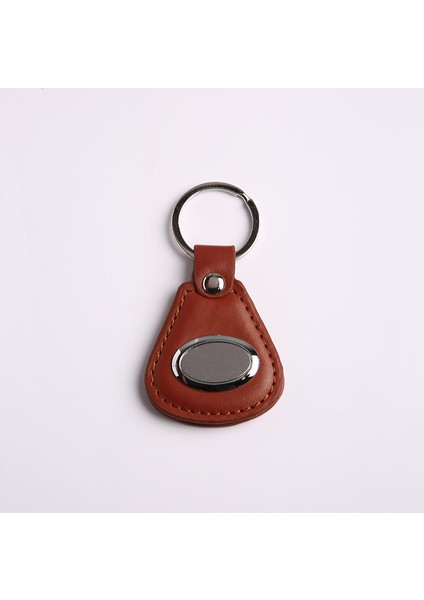 Deri Tasarım Anahtarlık KAHVERENGİ-(M3)-ANAH398