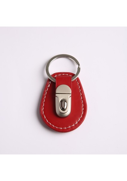 Kırmızı Deri Anahtarlık -ANAH413