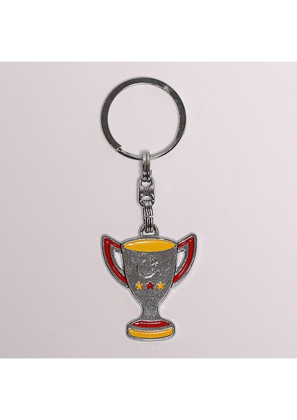 Kupa Figürlü Anahtarlıkb(Sarı-Kırmızı )-ANAH431