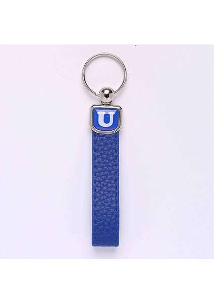 Deri Saplı Harf Anahtarlık Hafli-(U HARFİ)ANAH16