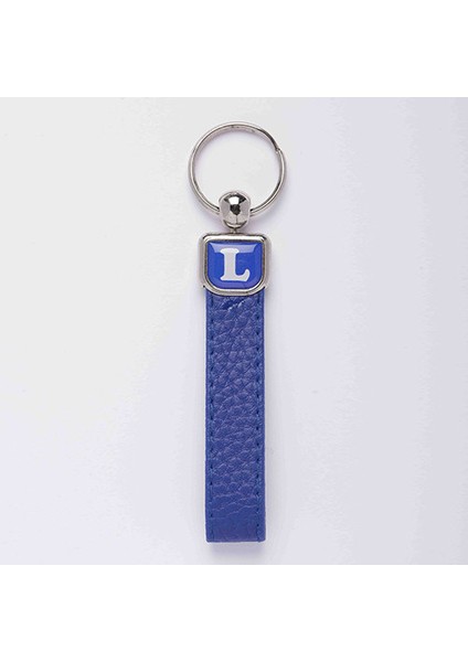 Deri Saplı Harf Anahtarlık Hafli-(L HARFİ)ANAH33