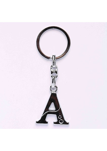 ( A Harfi) Anahtarlık Metalik KROM-ANAH471