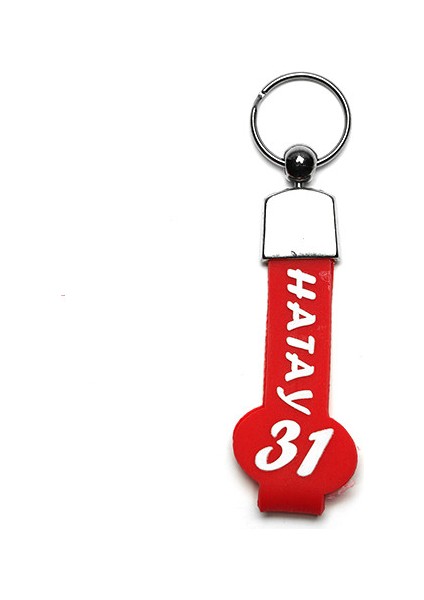 Slikon Saplı Şehir Plaka ANAHTARLIK-(HATAY31)ANAH113