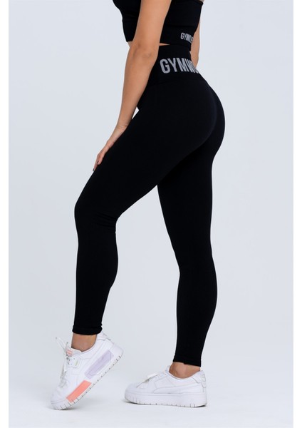 Dikişsiz Spor Tayt | Seamles Leggings | Fitilli | Anvelop Model |