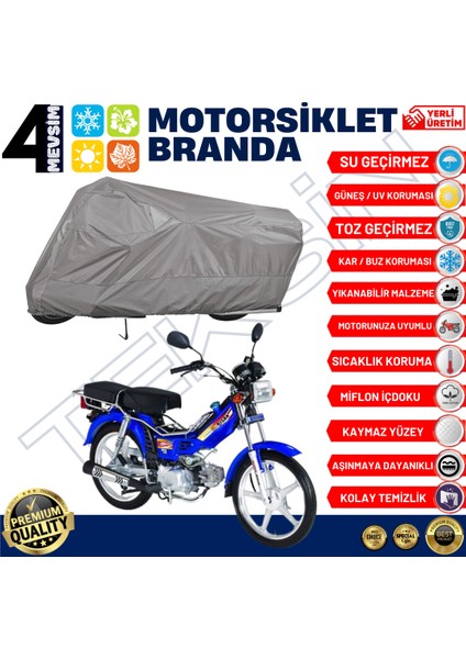 Bisan King Motosiklet Brandası Motor Branda (A+ Kalite)
