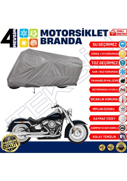 Harley-Davidson Softail Serisi Motosiklet Brandası Motor Branda (A+ Kalite) fiyatları