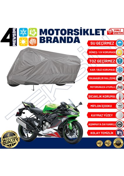 Kawsaki Ninja Zx-6-R Motosiklet Brandası Motor Branda (A+ Kalite) fiyatları