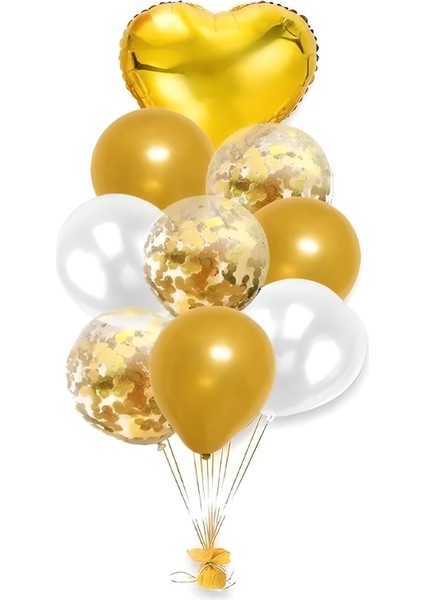 Gold Balon Set