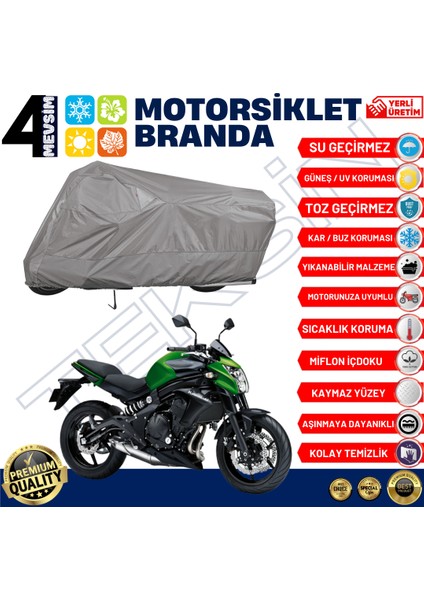 Kawasaki Er-6 N Motosiklet Brandası Motor Branda (A+ Kalite) fiyatları