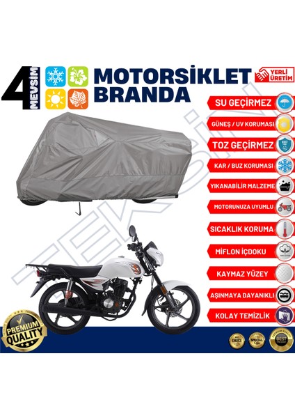 Kuba Ajax 150 Motosiklet Brandası Motor Branda (A+ Kalite)