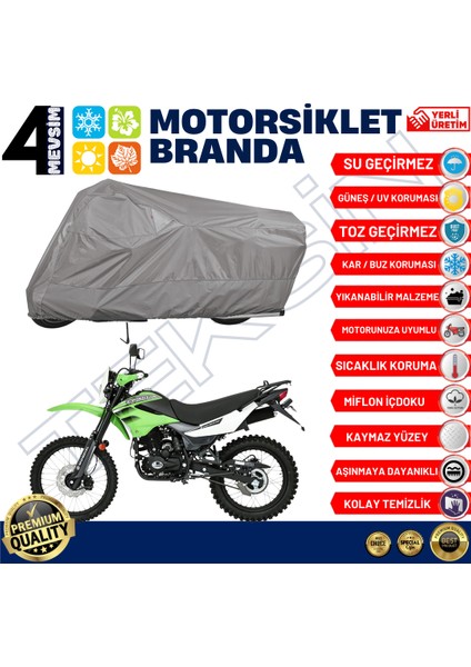 Mondial X-Treme Max 200 Arka Çanta Uyumlu Motosiklet Brandası Motor Brandası (A+ Kalite) fiyatları