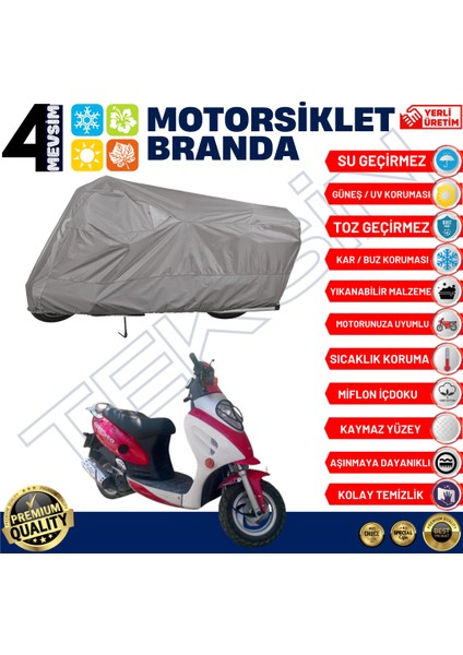 Presto PR150 Scooter Motosiklet Brandası Motor Branda (A+ Kalite) fiyatları