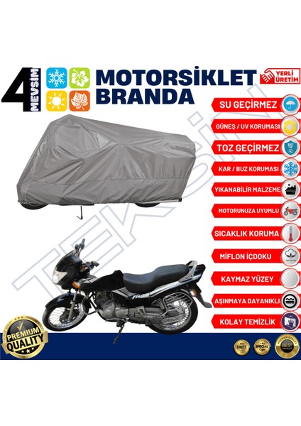 Tvs Fiero F2 Motosiklet Brandası Motor Branda (A+ Kalite)