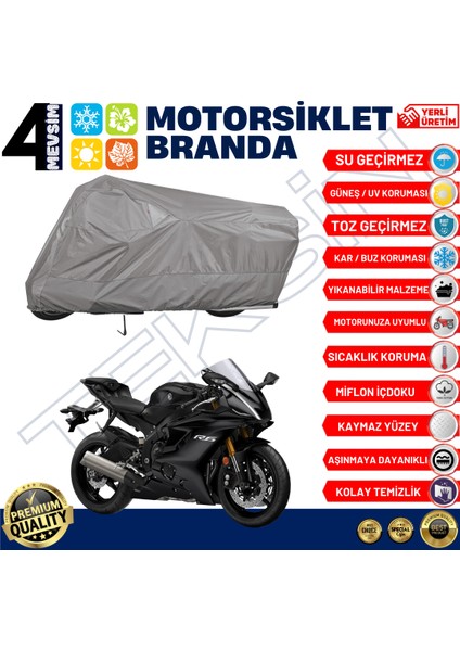 Yamaha Yzf R6 Motosiklet Brandası Motor Branda (A+ Kalite)