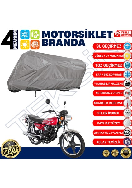 Yuki Yk 125 -Rex Motosiklet Brandası Motor Branda (A+ Kalite) fiyatları