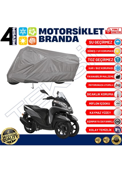 Yamaha Tricity 155 Motosiklet Brandası Motor Branda (A+ Kalite) fiyatları