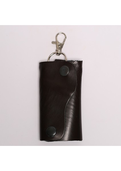 Deri Siyah Anahtarlık-Çoklu Anahtar TAKILABİLİR-ANAH320