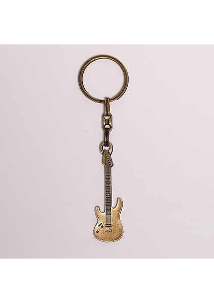 Gitar Temalı Bronz ANAHTARLIK-ANAH370