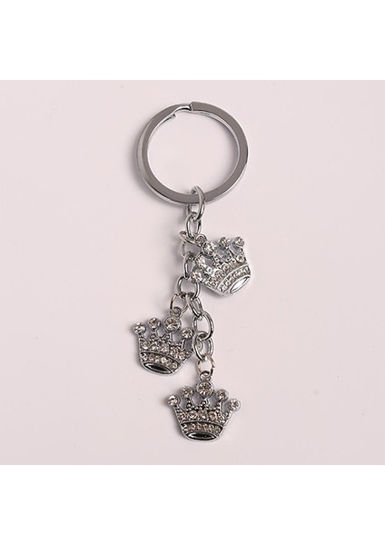 Taşlı Kraliyet Tacı Tasarımlı ANAHTARLIK-ANAH651