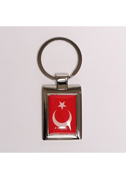 Türk Bayrağı Temalı Anahtarlık -ANAH670