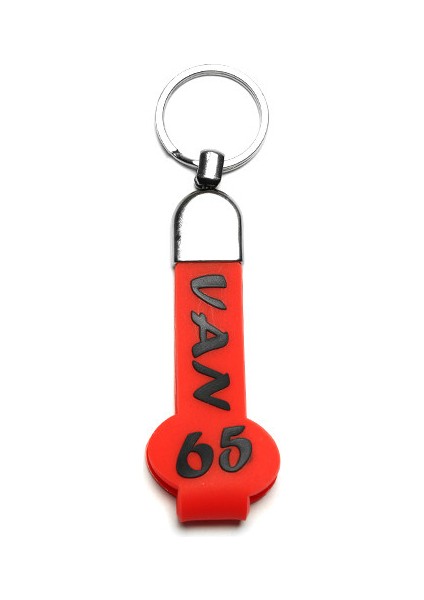 Slikon Saplı Şehir Plaka ANAHTARLIK-(VAN65)-ANAH156