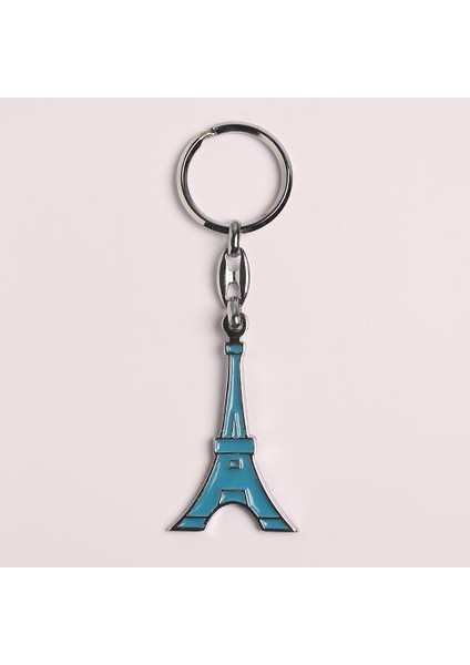 Paris Eyfel Tasarımlı Mavi Renk- ANAHTARLIK-ANAH518